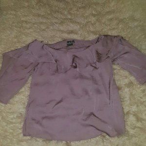 New York and Company off shoulder blouse